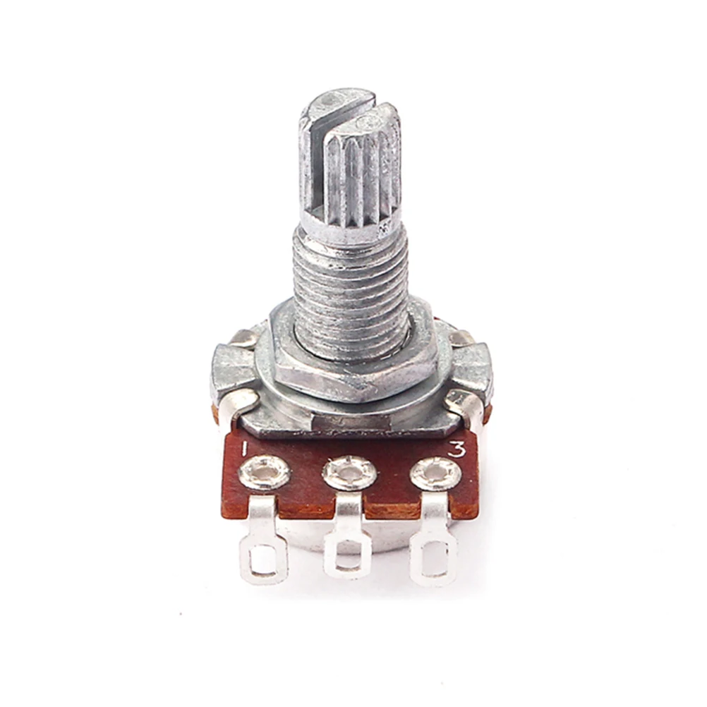 

Knob Potentiometer A25K-ohm Control Corner Electric Guitar Potentiometers for Bass