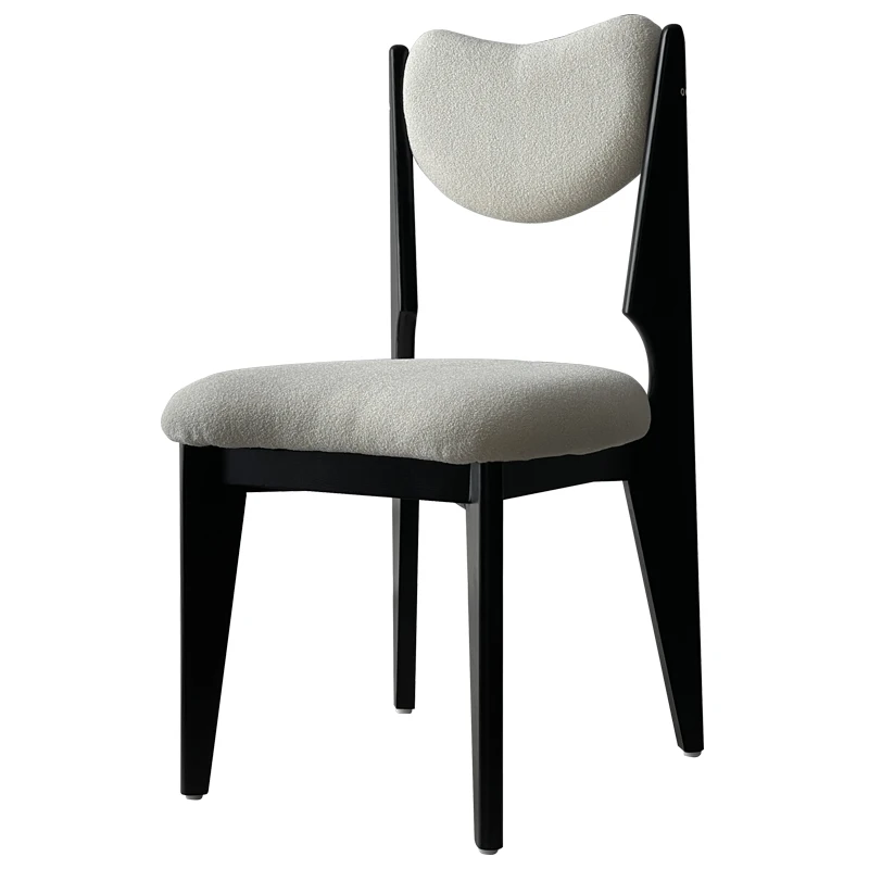 

# Для мебели Leshu, французский ретро интернет-знаменитости, обеденный стул из цельного дерева, домашняя маленькая квартира, ресторан, обеденный стол из ротанга