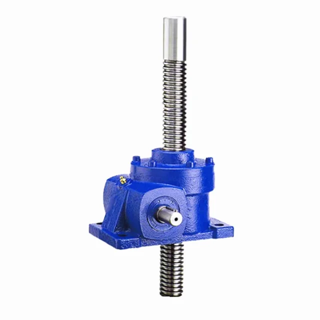 

Stroke 800mm Worm Gear SWL15 Worm Elevator Lead Screw Jack Hand Screw Reducer