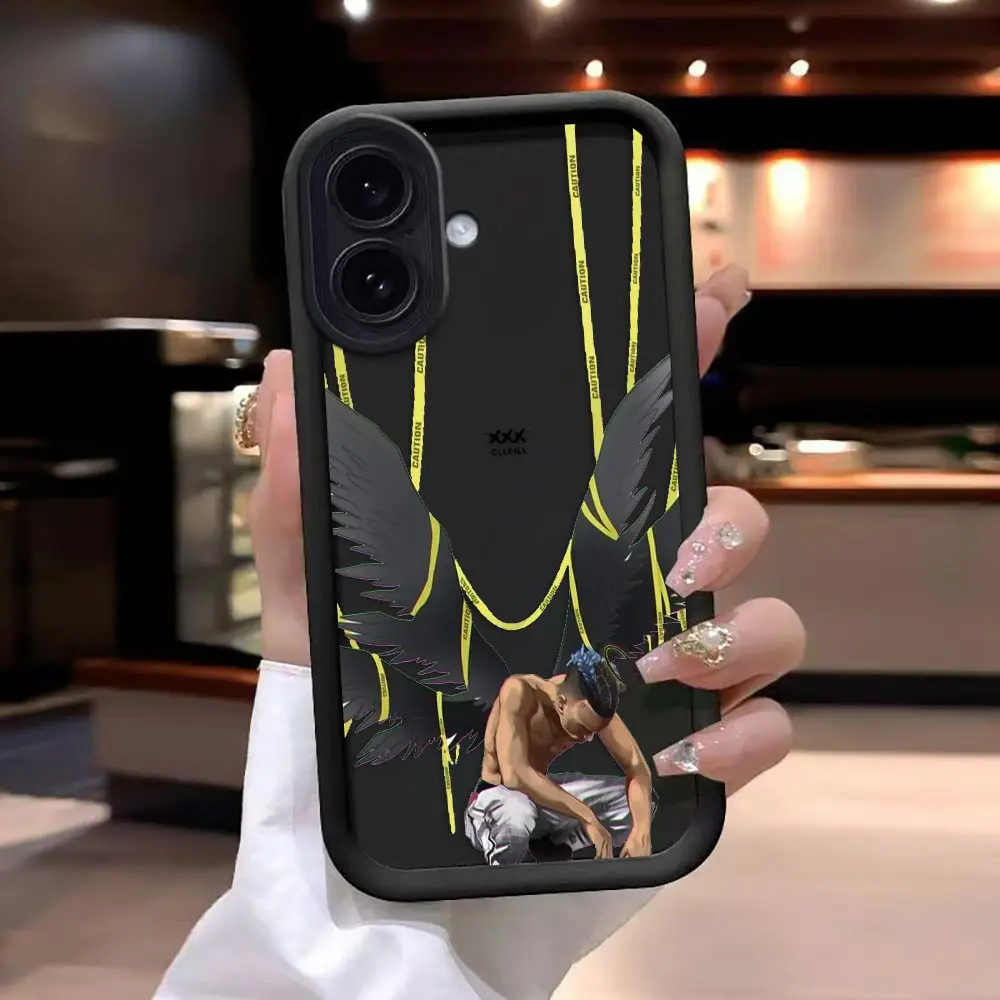 Funda de teléfono para Infinix HOT 30I 40I 60 70 NOTE 12 G96 ZERO 30 40 50 50X GT 10 20 30, funda de TPU Stream X-XXXTentacion-n Yung