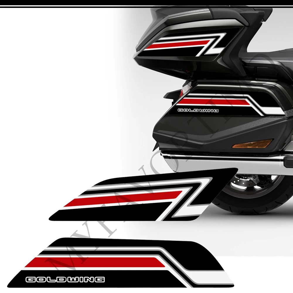 

For HONDA Goldwing GL1800 GL 1800 Tour Kit Stickers Decal Cases Panniers Luggage Trunk Bag Boxs