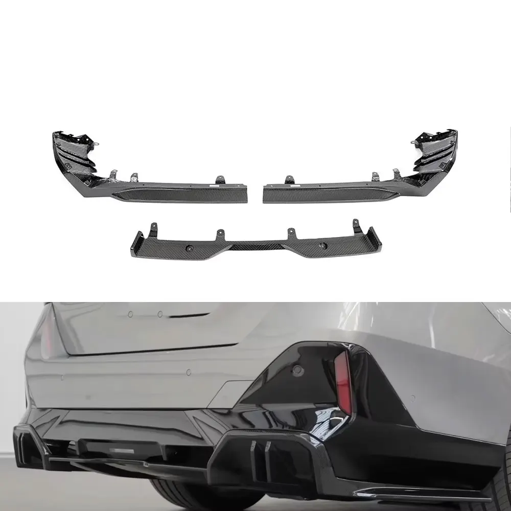 

Pre-preg Carbon Fiber I5 M60 Rear Bumper Diffuser For BMW 5 Series I5 G60 M Sport X Drive Electric 2024+