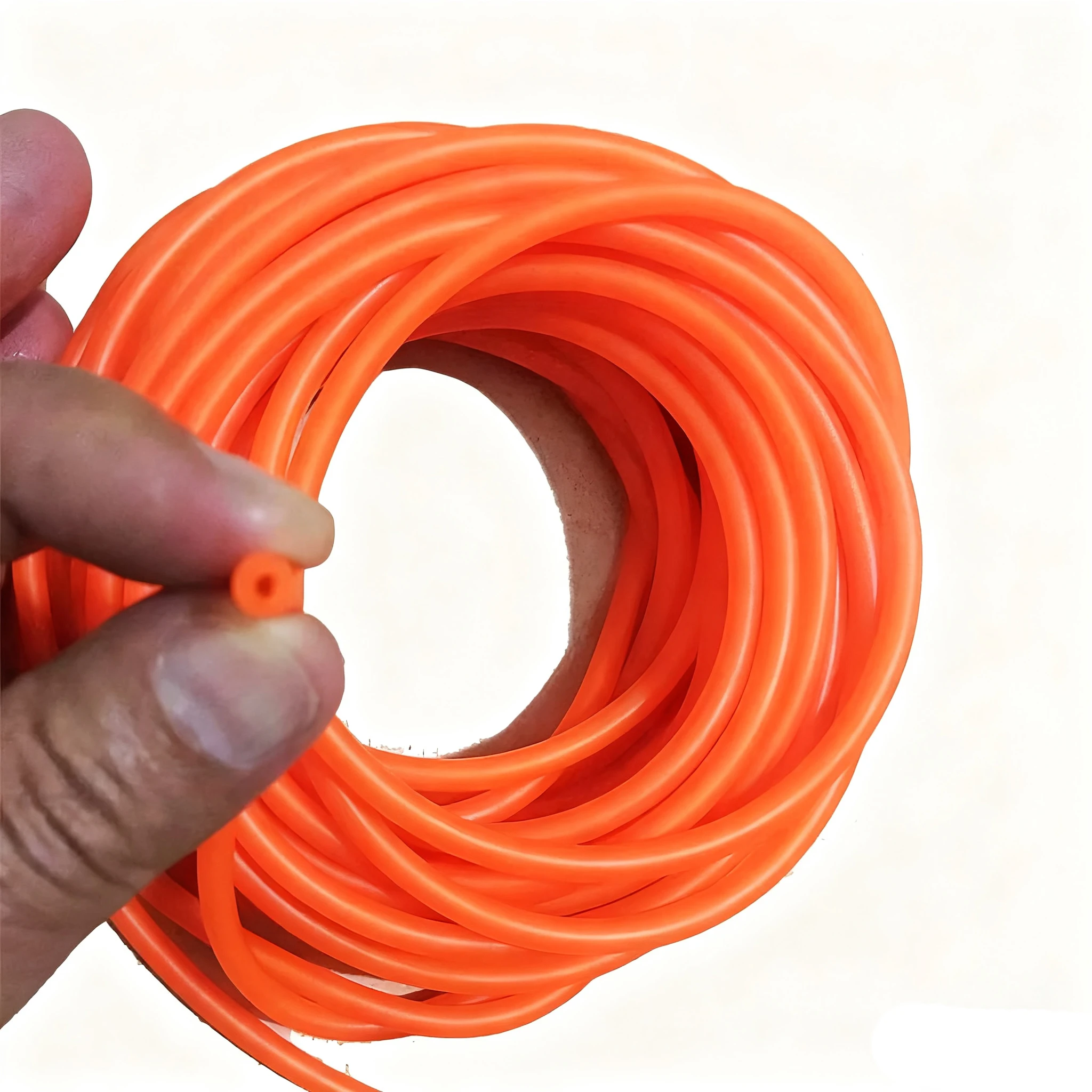 1842 ملحقات الفرقة المطاطية البرتقالية، الأربطة المطاطية الأنبوبية للصيد في الهواء الطلق، الأربطة المطاطية للرماية من مقلاع DIY