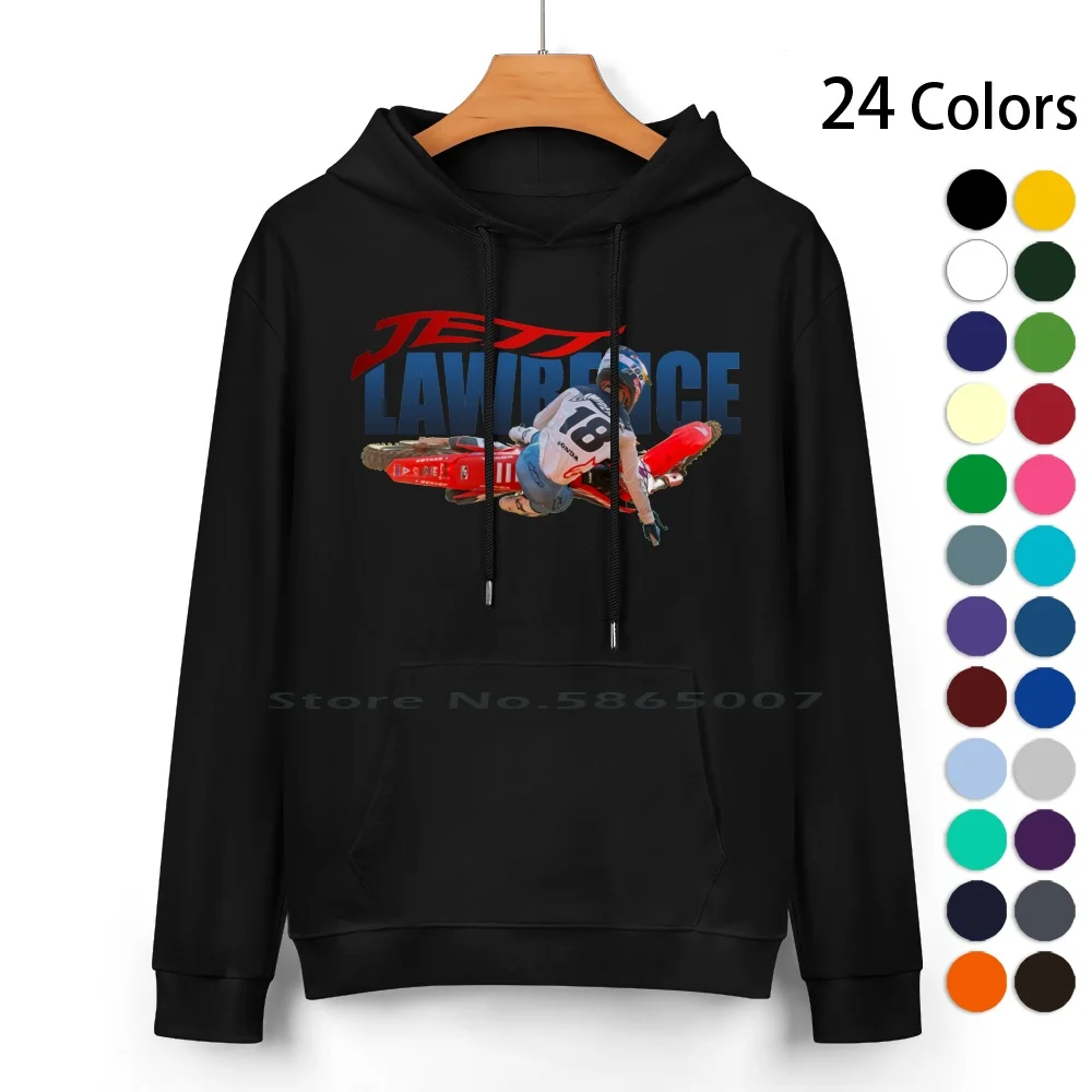 

Favorite Pure Cotton Hoodie Sweater 24 Colors Jett Lawrence Jl18 Jettson 83 Motocross Racer X Motorcross Prodigy Hrc 100%