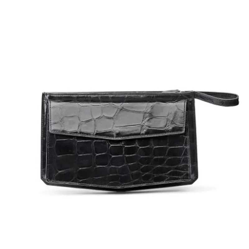 Gete nova chegada crocodilo homens sacos de embreagem masculino maré saco de mão negócios lazer grande capacidade bolsa de pulso dos homens