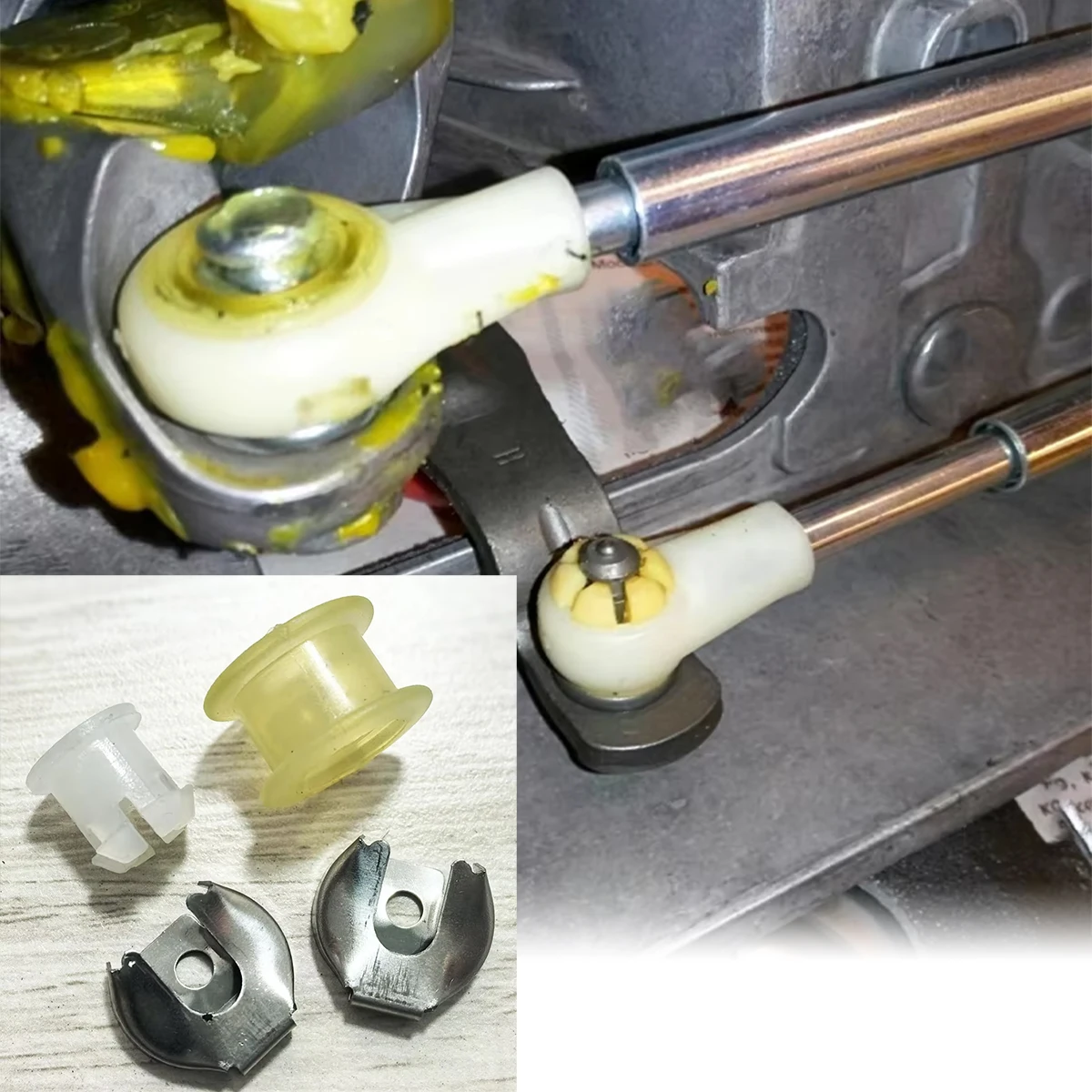 

Gear Shift Cable Control Lock Washer Selector Lever Linkage End Bushing For Octavia 1U 1Z 1999-2013 Fabia 6Y Superb 3T Yeti 5L