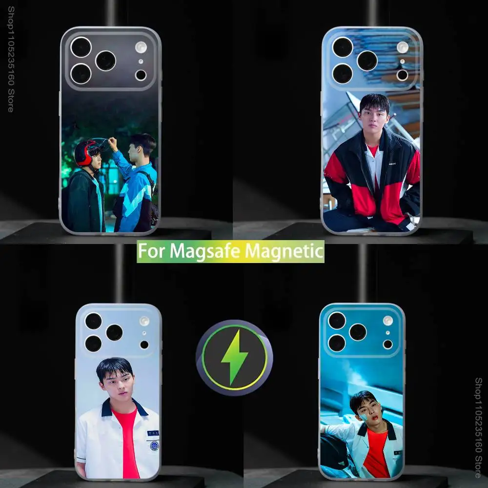 

Weak H-Hero Korea Series Phone Case For iPhone 17,16,15,14,13,12,11,Pro,Max,Plus,Mini,SE4,E For Magsafe Wireless