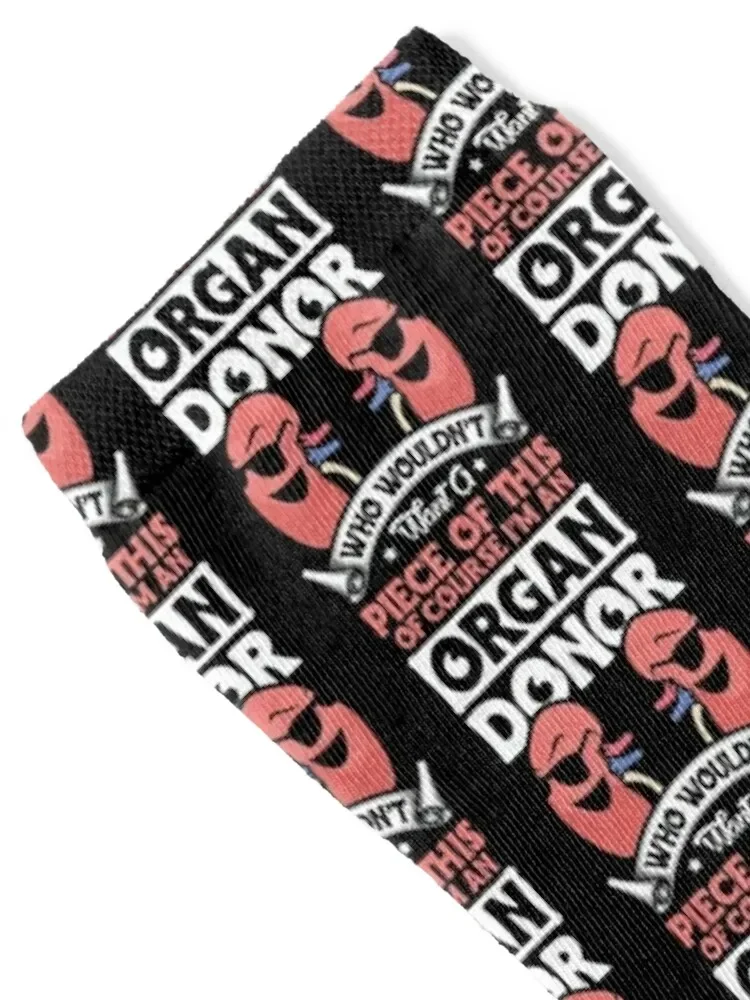 Funny Kidney Donor Kidney Transplant Survivor Socks japanese fashion Heating sock Socks Men's Women's