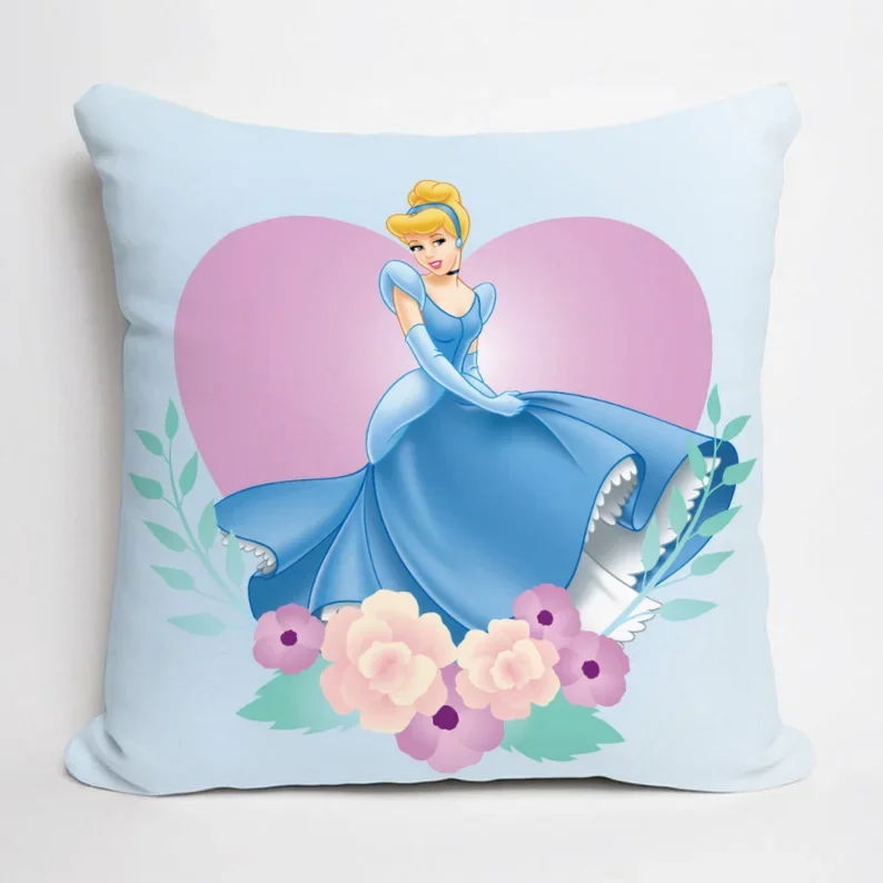

Декоративная наволочка принцессы Диснея, декор 40x40, роскошная наволочка 45x45, декоративные наволочки для диванных подушек