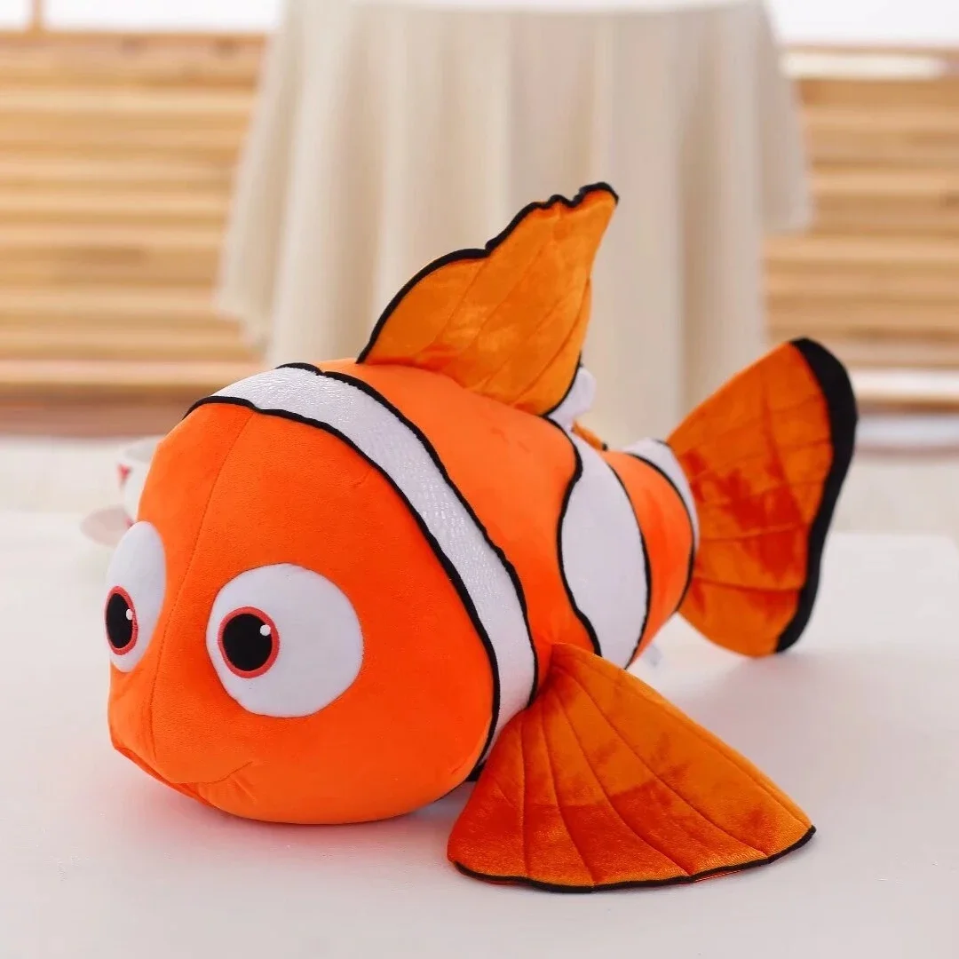 Soft Fish Nemo Plushies Cartoon Stuffed Movie Anime Clownfish Plushies Nemo Doll Pillow Sofa Bed Home Decor Birthday Gifts Girl