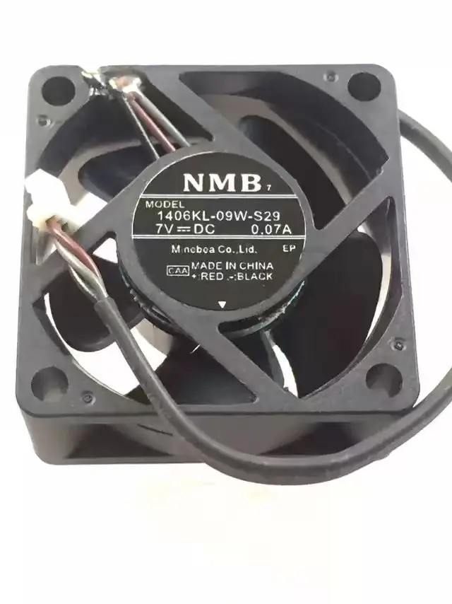Original For NMB 1406KL-09W-S29 7V 0.07A 3515 35mm 3.5cm 3Pin Dual Ball Bearing Projector Smart TV Box Mini Axial Cooling Fan