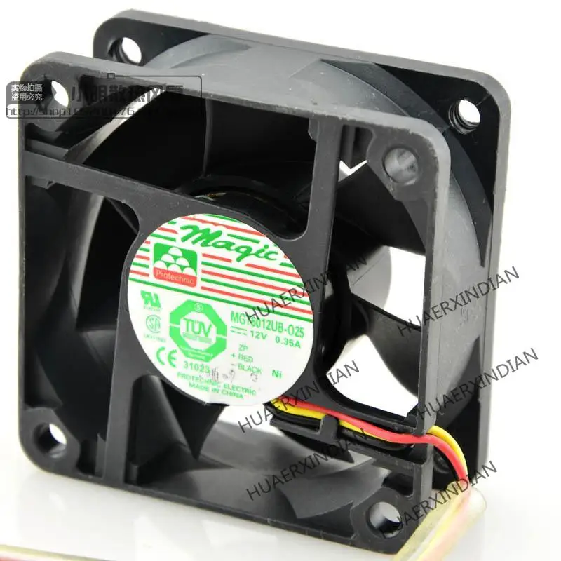 

New MGT6012UB-025 12V 0.35A 6025 Cooling Fan Assembly Kit