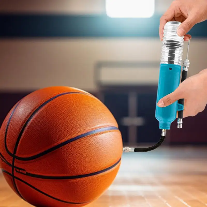 Portable Ball Air Pump High Pressure Sports Ball Hand Pump Manual Air Pump Labor Saving Pump For Basketball Footballs