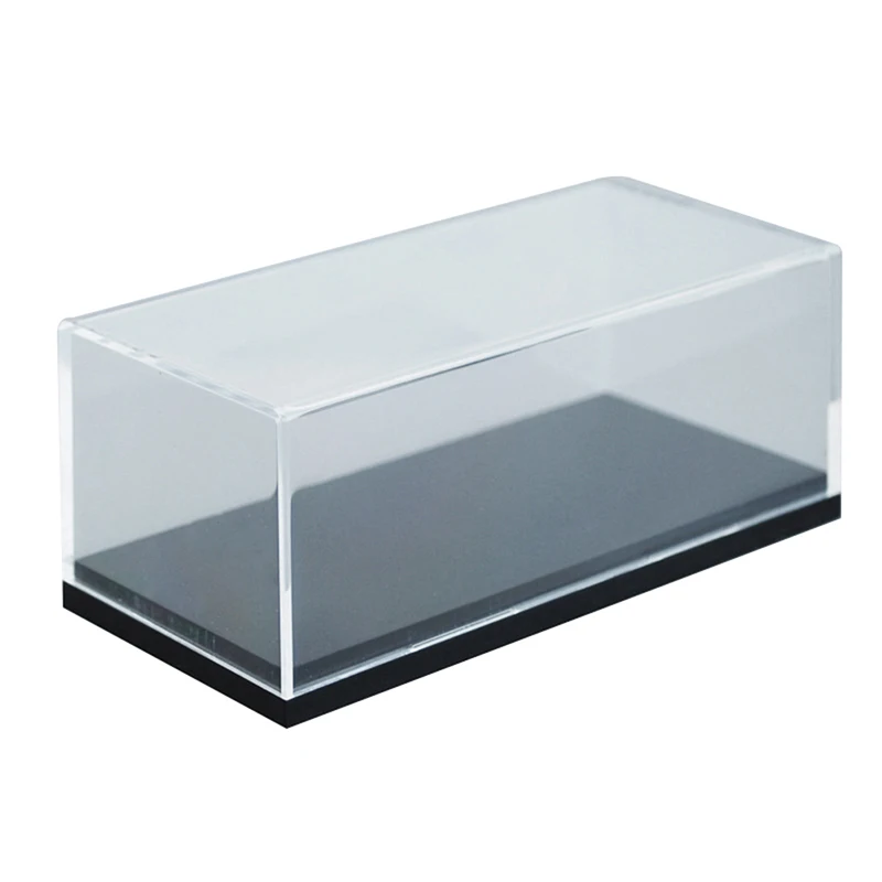 1Pc Clear Acrylic Display Case Fit for 1:64 Mini Size Dust Proof Transparnt Box Cabinet 1/64 Action Figures Display Box