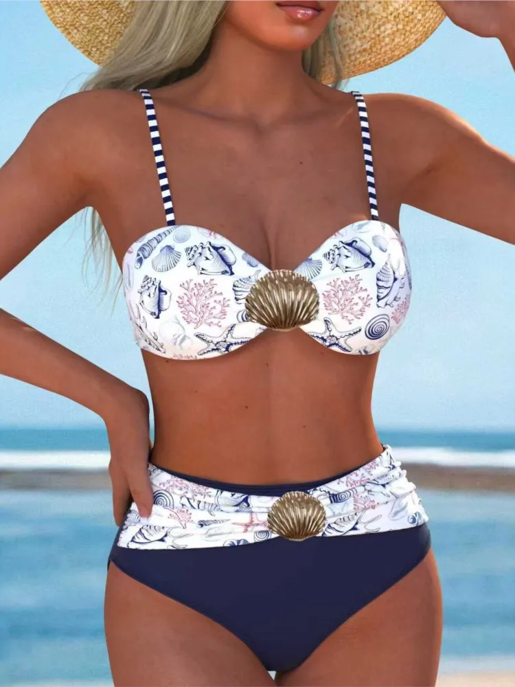 

Женский купальник, сексуальное бикини, новый комплект пуш-ап, бразильский купальный костюм, пляжная одежда, бикини из двух частей, 2026