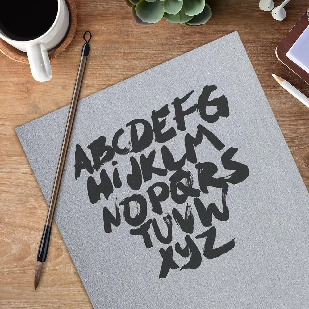 

MACH-Water Canvas, Reusable Water Drawing Writing Cloth 6Pcs With Brush, No Ink Painting& Writing Cloth Mat For Beginners