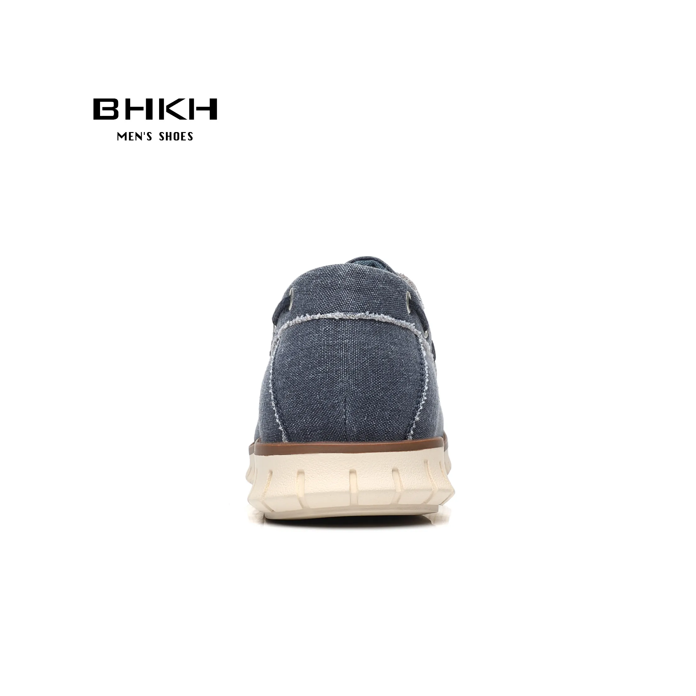 BHKH 2024 Autumn Canvas Loafers Shoes Fashion Men Casual Shoes  Comfy Smart casual shoes Work office Footwear Men Shoes