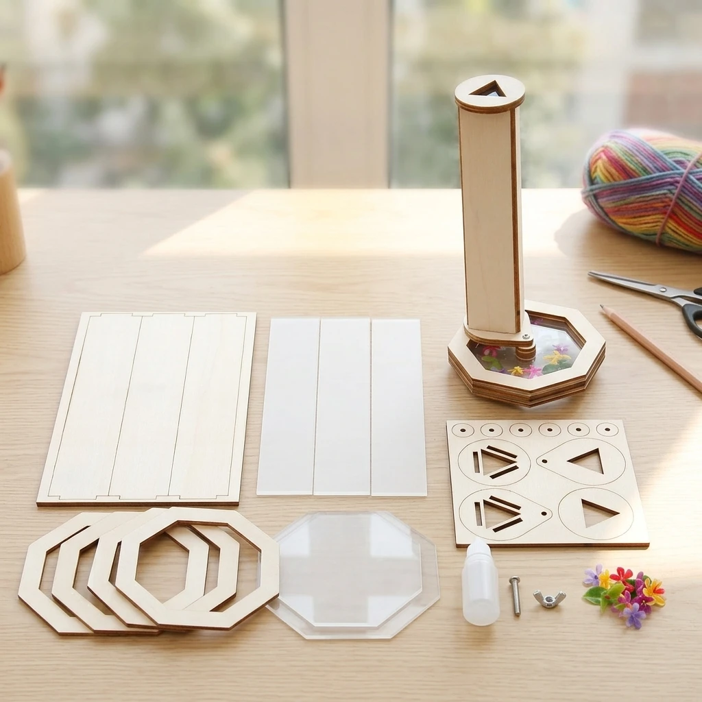 Art Craft Optical - Zestaw edukacyjny kalejdoskopu DIY – zabawka