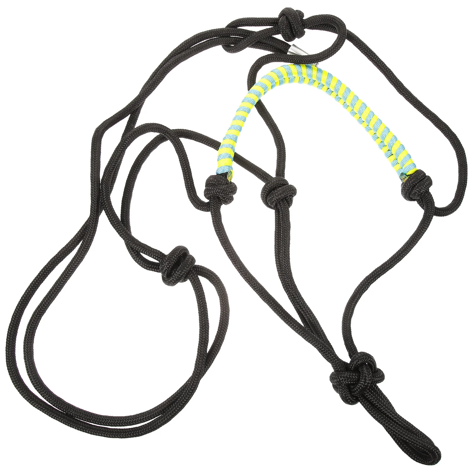 Horse Halter Nylon Rope Wear-Resistant Professional Training Outdoor Riding Horse Equipment Bitless Bridles Western
