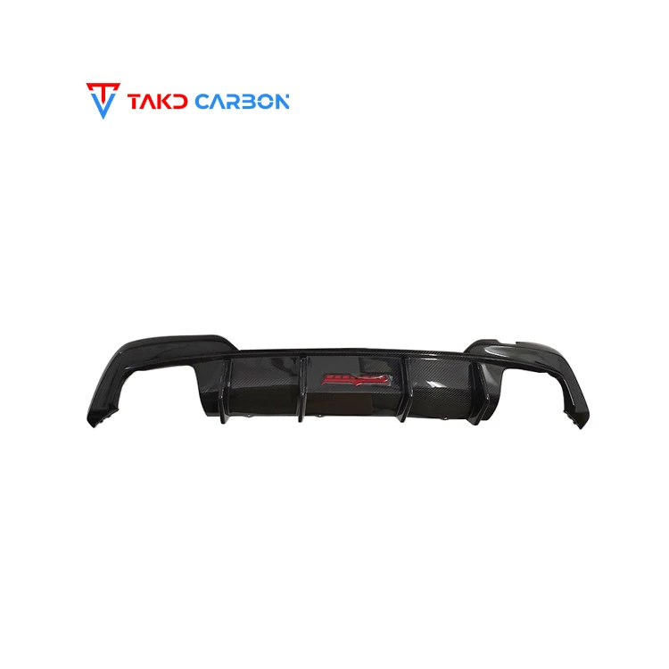 

TAKD Carbon High Quality Dry Carbon Fiber Rear Bumper Lip Spoiler Splitter Diffuser for bmws 3 Series G20 G28 2020-2022