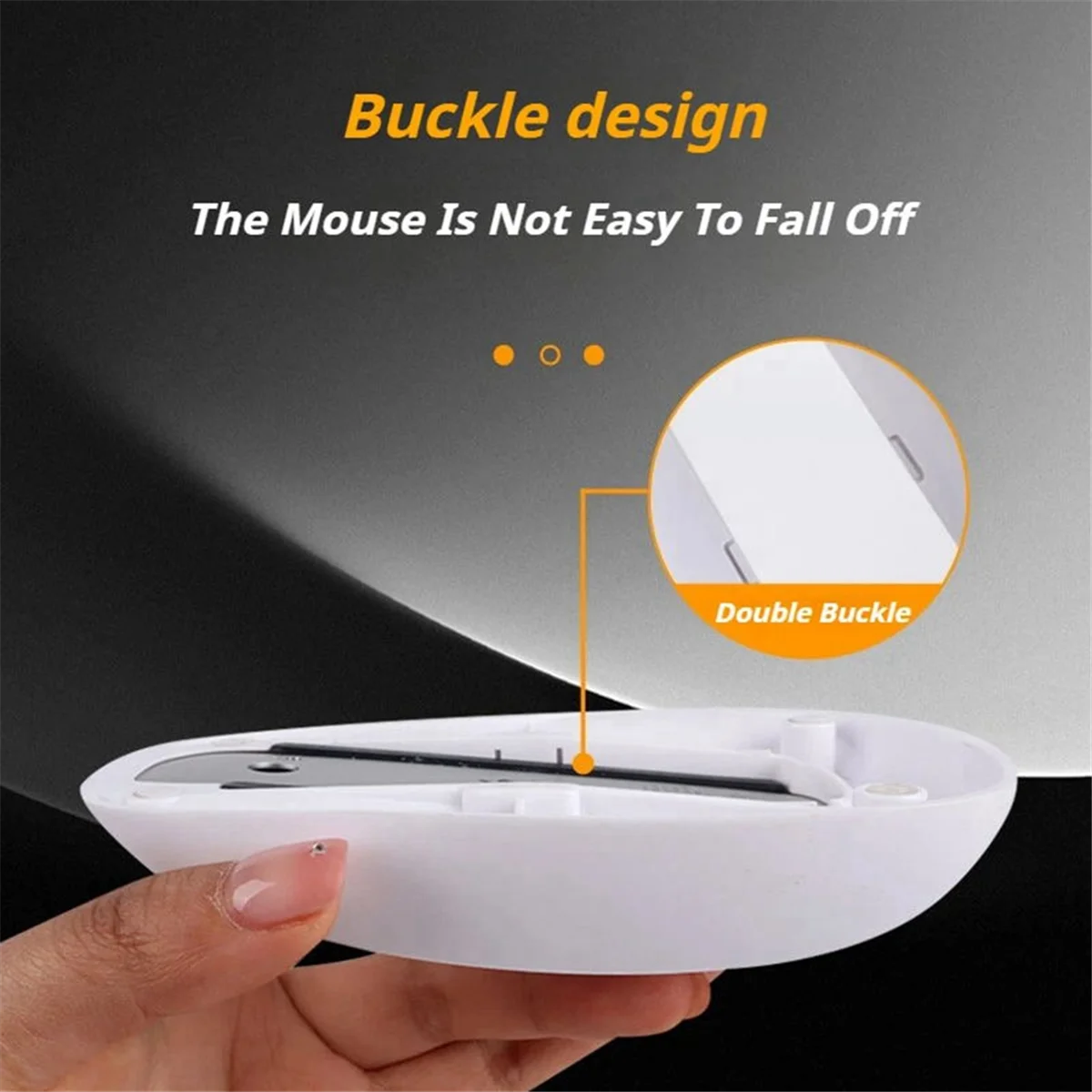 GOB-oFor Apple Magic Mouse 2/3 تصميم مريح يزيد من الراحة والتحكم في راحة اليد المرتفعة لزيادة الارتفاع