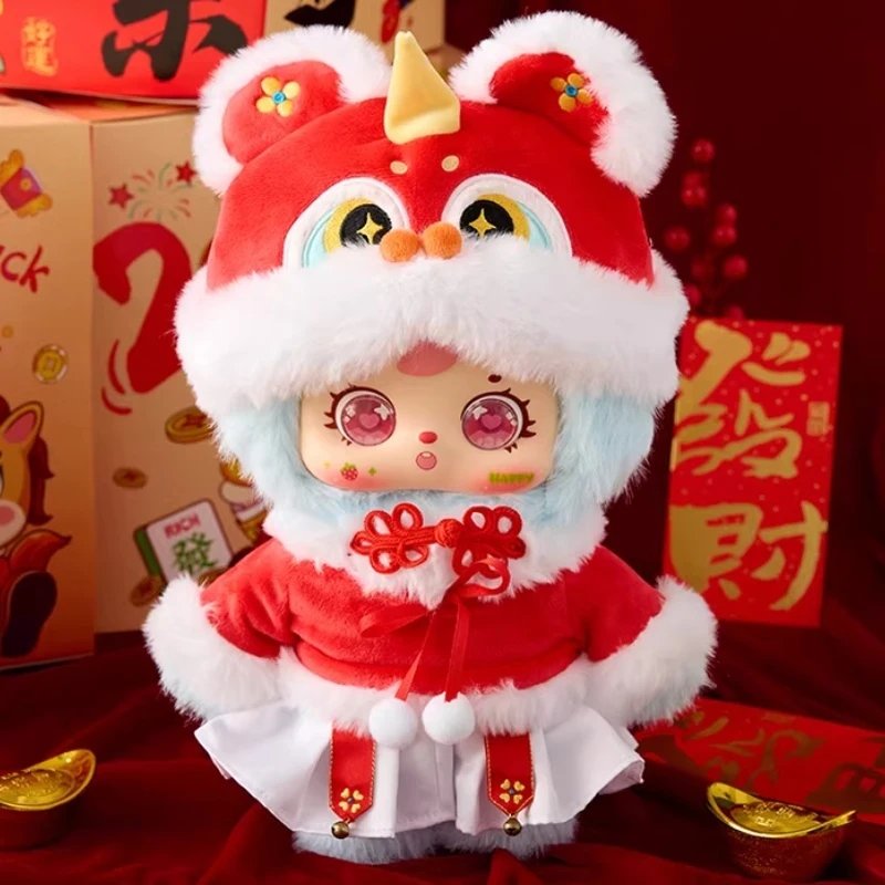 

Новинка: Кукла-сюрприз «Три Xiaomao Ruixue» к весеннему фестивалю, увеличенная в 400 раз, милая, новогодняя, подарочная