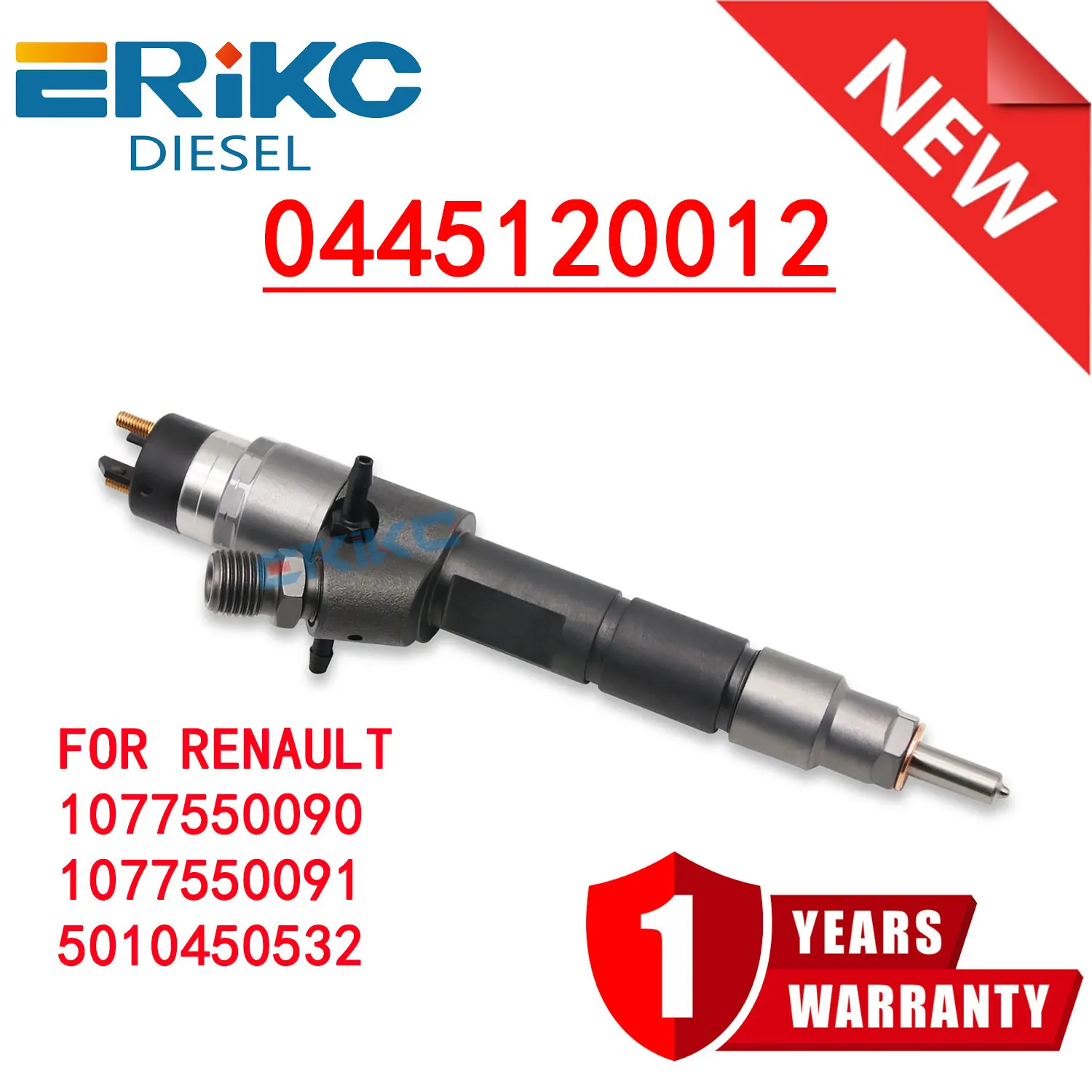 0 445 120 012 Common Rail Injection 0445120012 Injector Sprayer Nozzle 0445 120 012 for BOSCH Renault 1077550090 1077550091