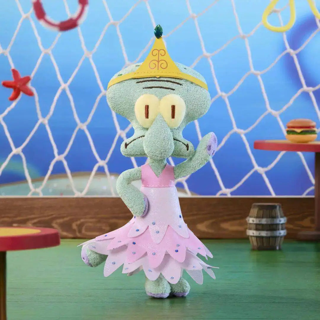 Original X11 Squidward A Day Series Blind Box Lustige Abstrakte Cosplay-Puppe SpongeBob Bikini Bottom Taschenanhänger Sammlerstück Geschenk