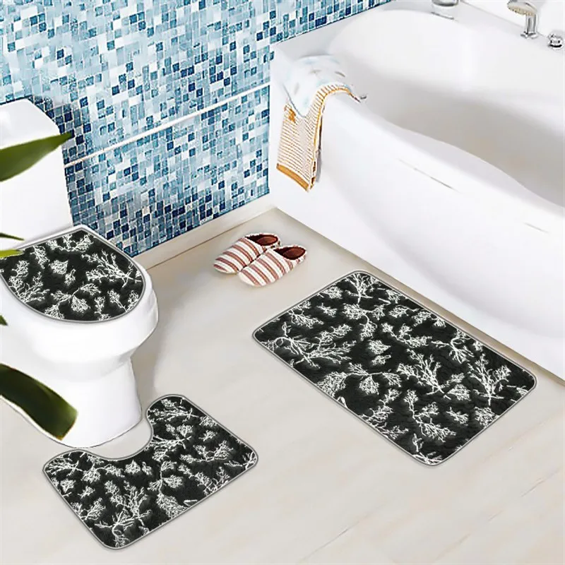 GoldStamped PV Plu Le Batoom Tappeto TeePiece Rettangolare Nordic Sle hine Waable Fibra di pelle Tessili per la casa