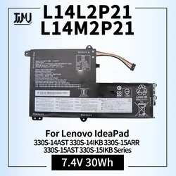 Lenovo-Batterie de remplacement pour ordinateur portable d'urgence, aPad, L14M2P21, 330S-14AST, 330S-14IKB, 330S-15ARR, 330S-15AST, 330S-15IKB Series, L14L2P21