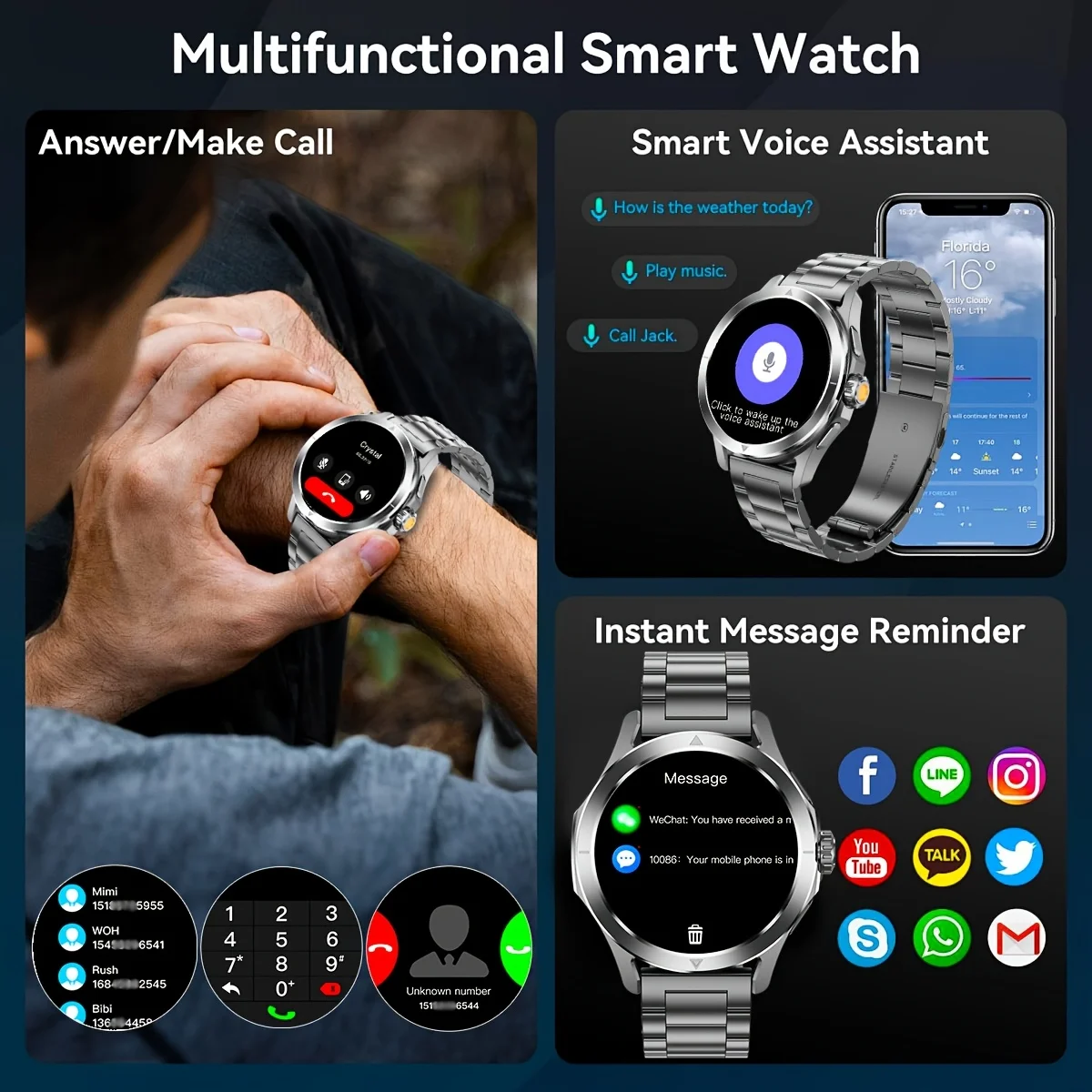 NewS4 Ultra GPS Track Sport ساعة ذكية للرجال AMOLED HD شاشة بلوتوث دعوة NFC معدل ضربات القلب مقاوم للماء ساعة ذكية لشاومي 2025