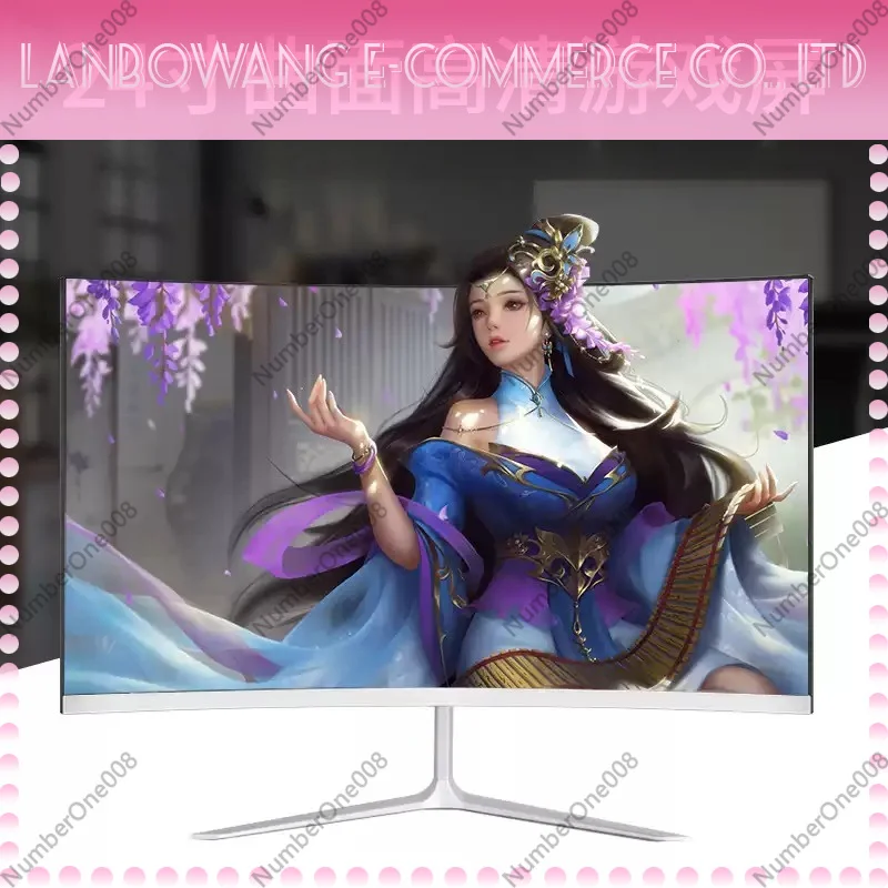 32 Inch 4K Gaming Monitor, 3840*2160 60Hz 1ms Frameless LCD Screen 550nits High Brightness