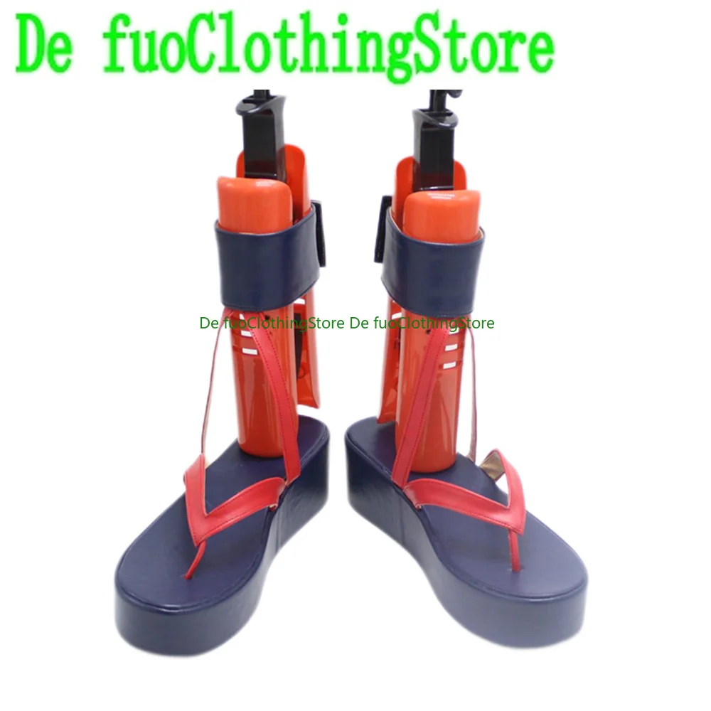 Virtual Ookami Mio Cosplay Shoes Boots Game Anime Halloween Christmas DefuoClothing Shoes Store