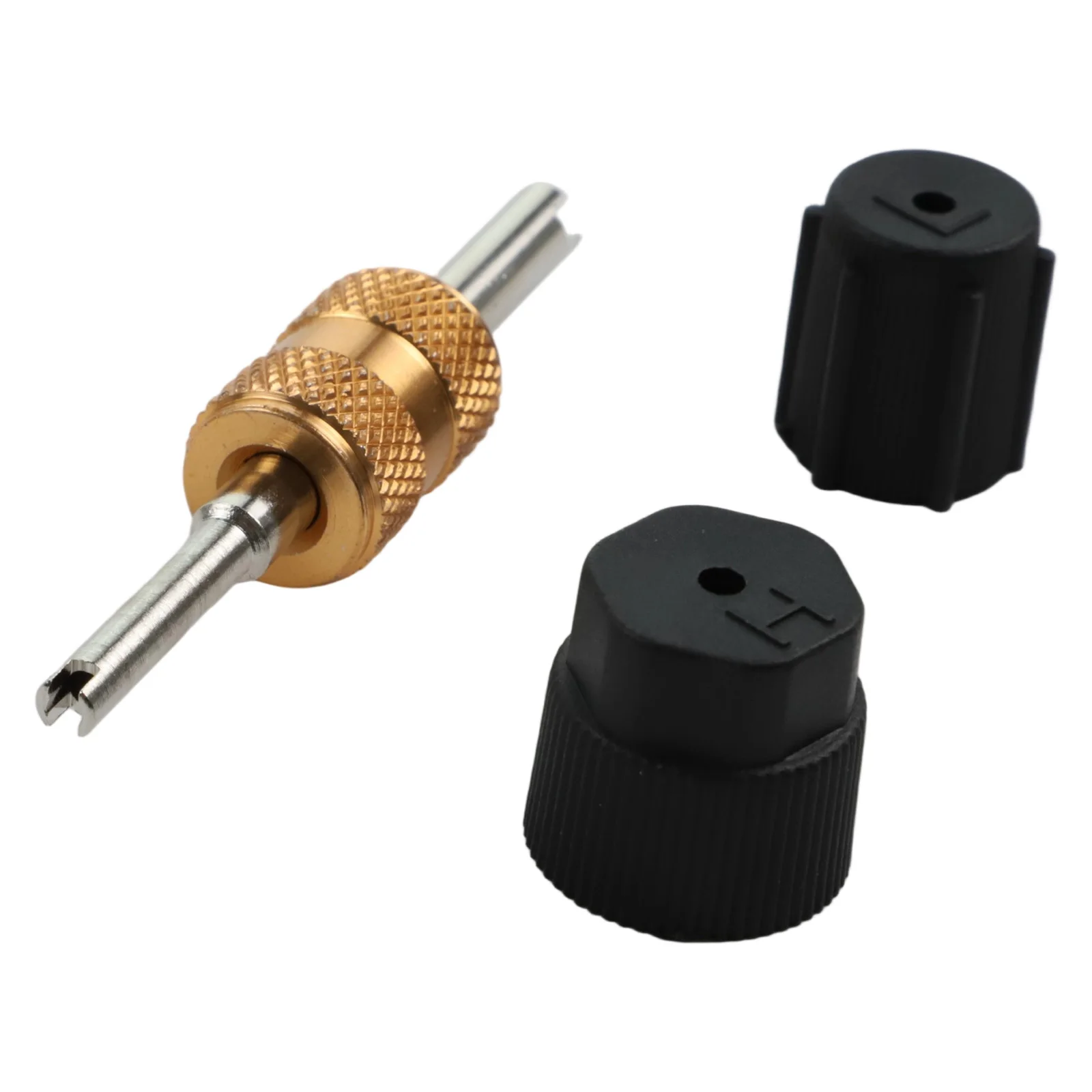 19PC Air Conditioning Valve Core Kit for For R134a Maintenance Essential for Leak Repair and Efficient Operation of AC Systems