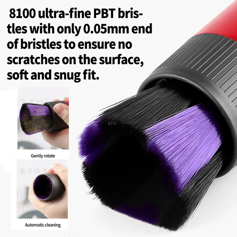 Boquilla de cepillos de plástico para aspiradora Dyson V7, V8, V10, V11, V12, V15, piezas de repuesto de cabezal de cepillo de polvo sin rastro