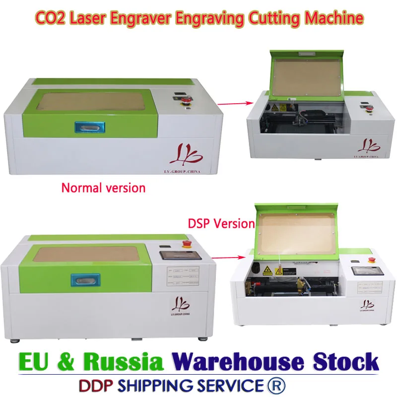 

Мини-лазер LY 3020 40 Вт CO2, лазерный гравер, Гравировальный режущий станок, комплект с ЖК-панелью управления и сотовой панелью