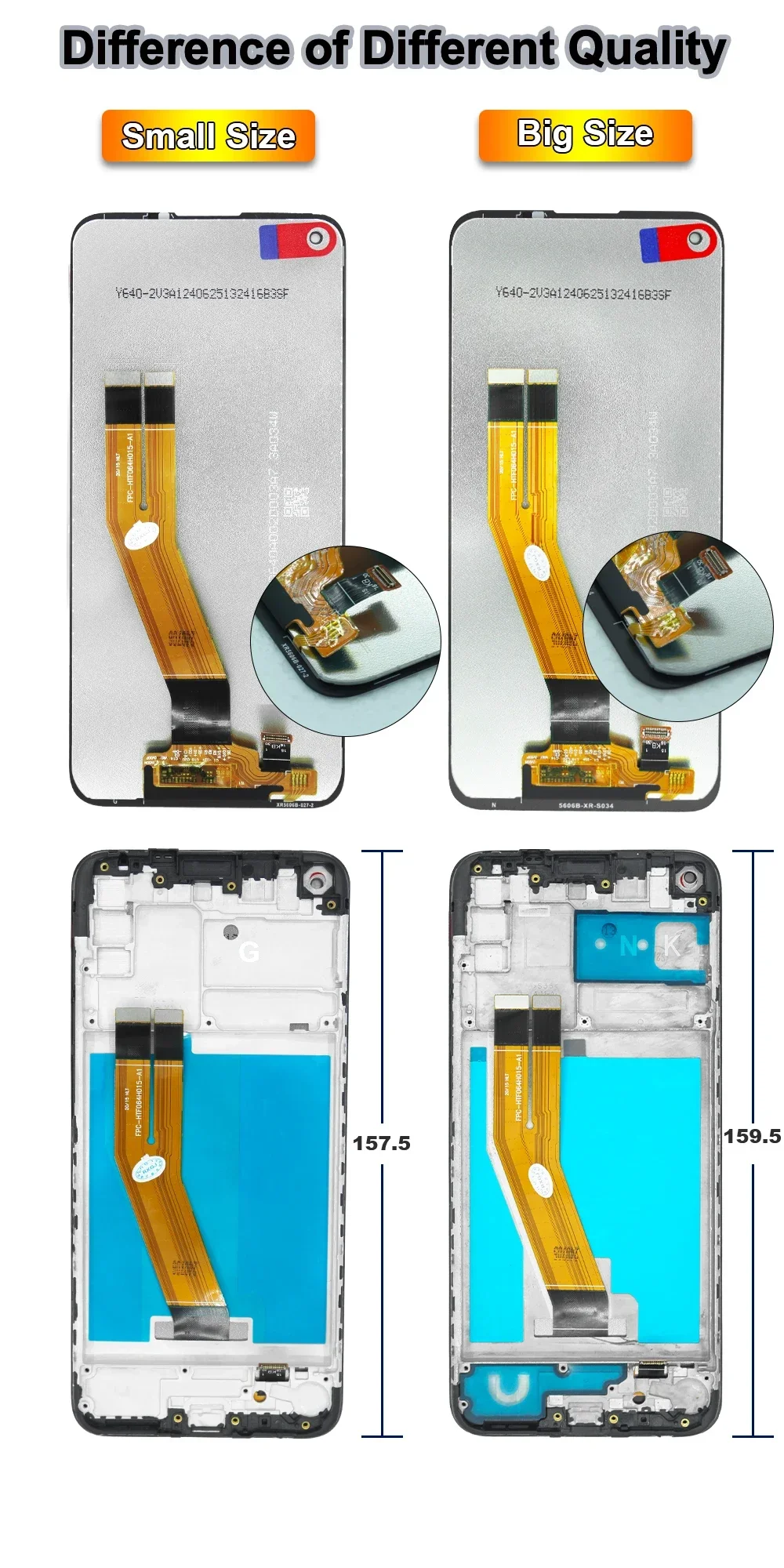 A11 A115 LCD for Samsung Galaxy A11 A115F LCD Display Digitizer Replacement Touch Screen for Samsung M11 M115F LCD Display