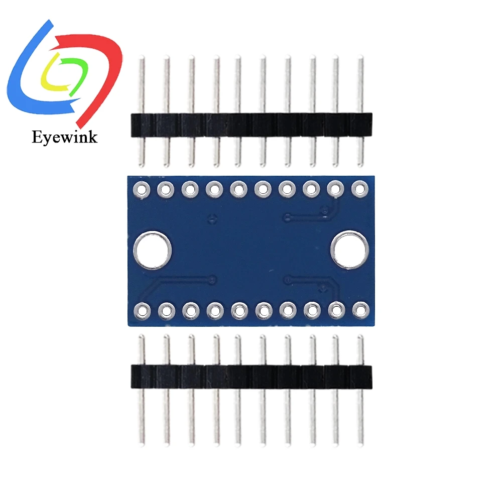 TXS0108E وحدة تحويل المستوى المزدوجة الكاملة عالية السرعة 8 بت محول جهد ثنائي الاتجاه