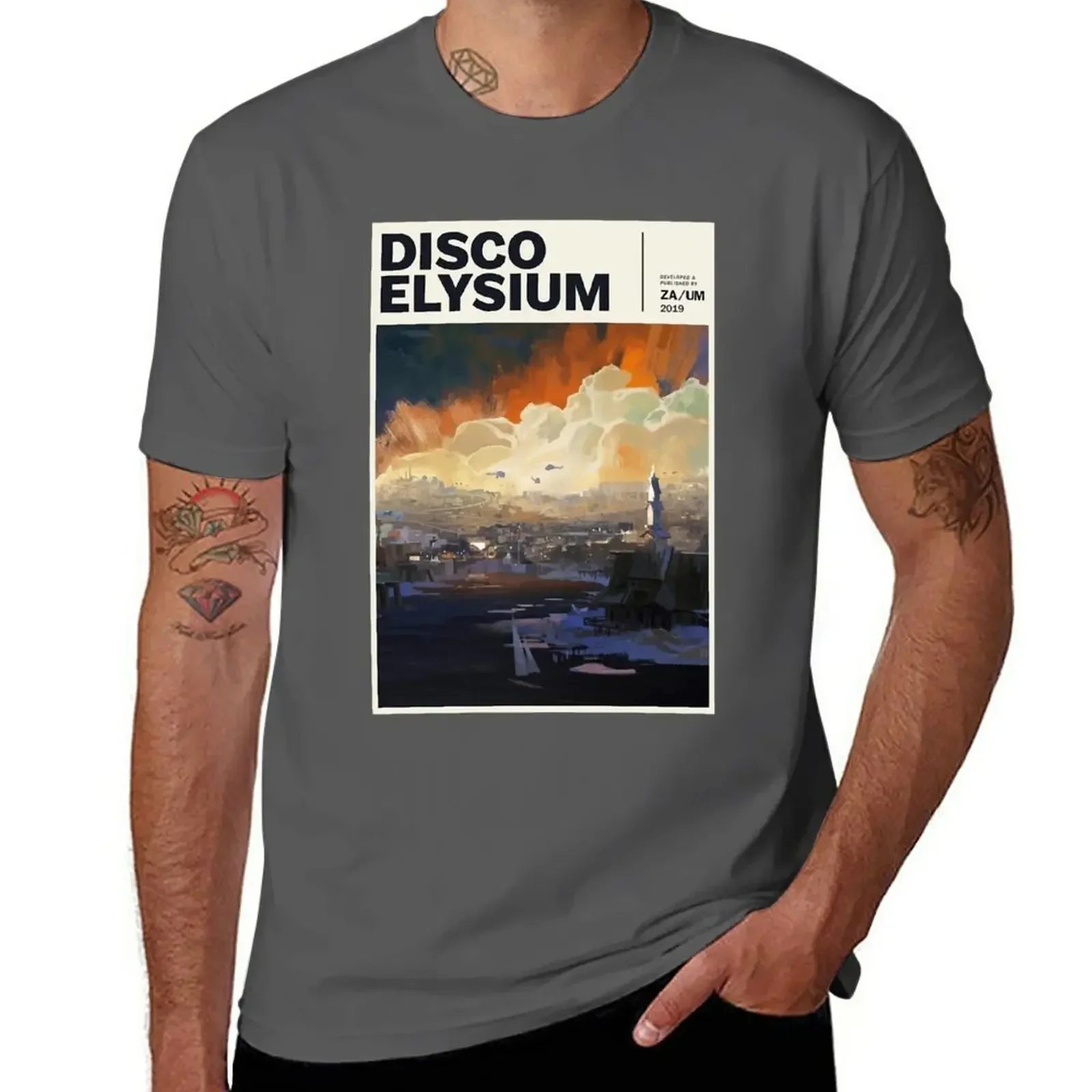 

Women Men Disco Gaming Elysium Gifts For Movie Fans T-Shirt tees plus sizes boys animal print big and tall t shirts for men