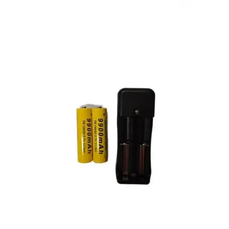 

Аккумулятор 18650, перезаряжаемая батарея 3,7 В, 18650, емкость 9900 мАч, литий-ионная перезаряжаемая батарея для фонарика, аккумулятор + зарядное устройство