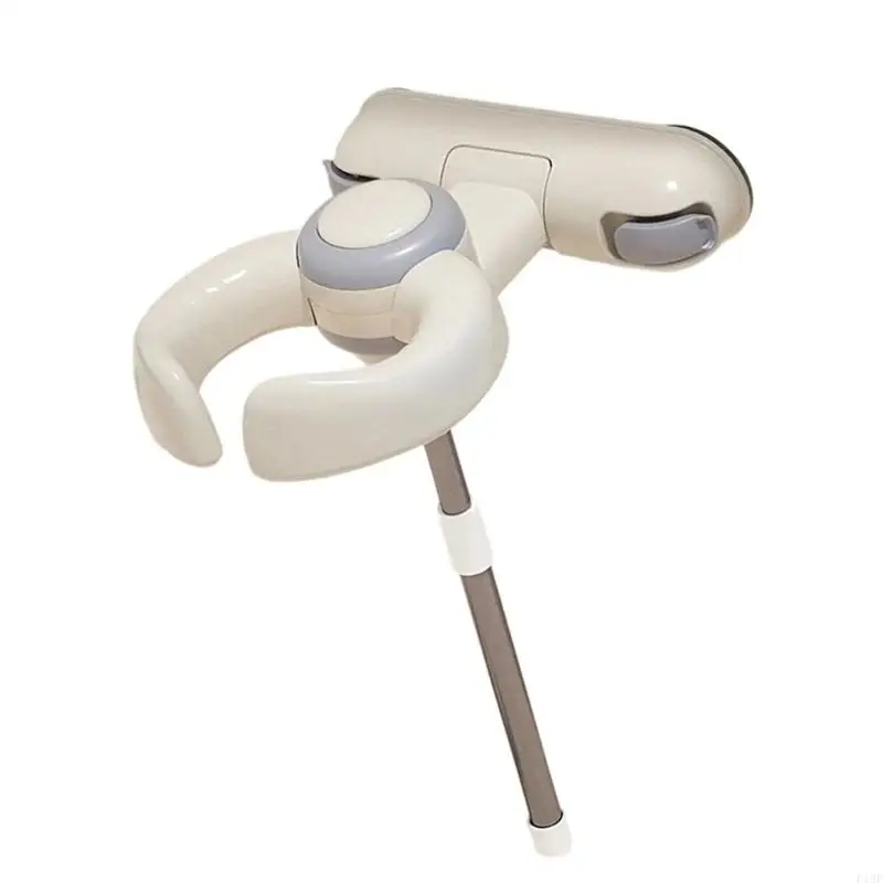 Supporto per bagnetto pieghevole a parete Supporto da bagno regolabile in altezza per neonati Bambino senza attrezzi F19F
