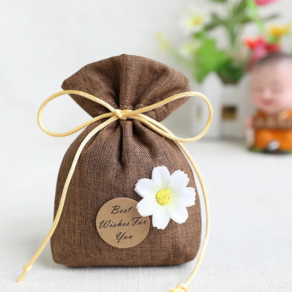 6Pcs High Quality Empty Lavender Sachet Bags Fragrance Pouches Wardrobe Car Home Moth Repellent Natural Lavender Scent