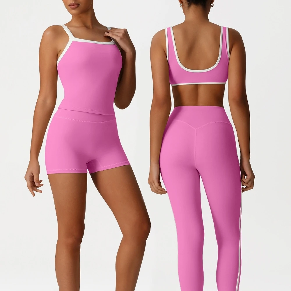 

Women Tracksuit Yoga Set 2 Pieces Workout Set Sportswear Gym Clothing High Waist Bell-bottoms Sexy Fitness Bra Sports Suit