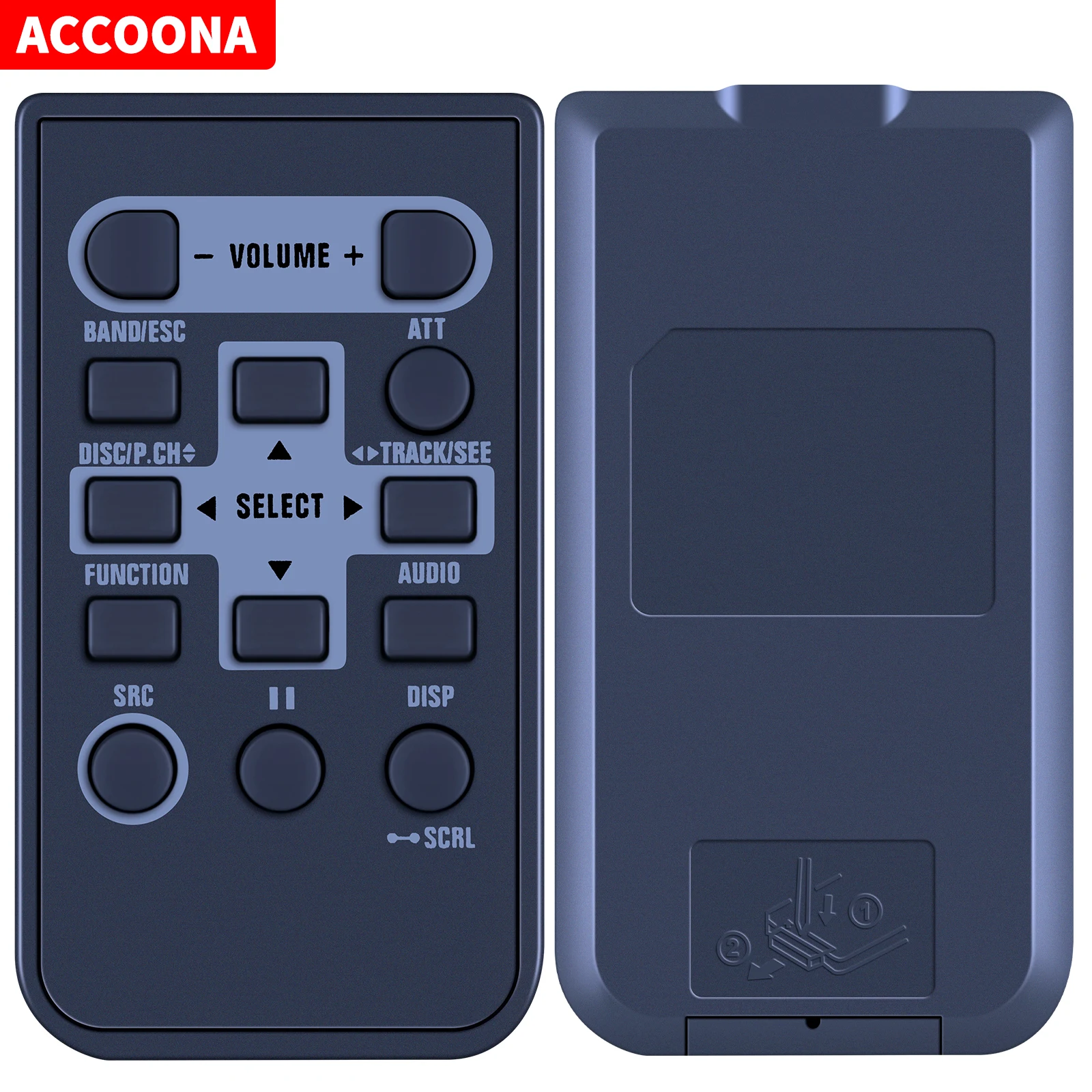 مشغل أقراص مدمجة للسيارة جهاز تحكم عن بعد لبايونير ، QXA3303 ، DEH-1350MP ، DEH-1390MP ، DEH-1300MP ، DEH-P7200HD ، DEH-22UB