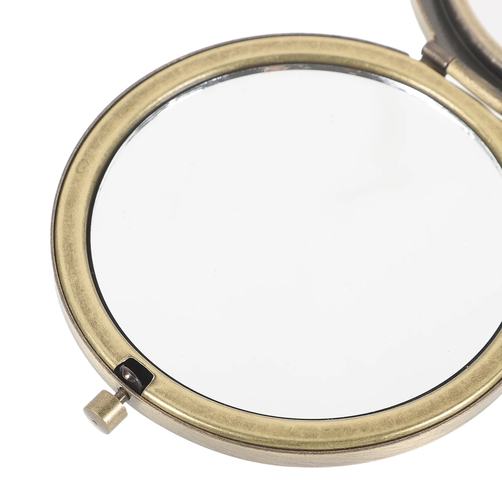 

Small Travel Mirror Handheld Makeup Mirrors Compact Handbag Pocket Women for Vintage