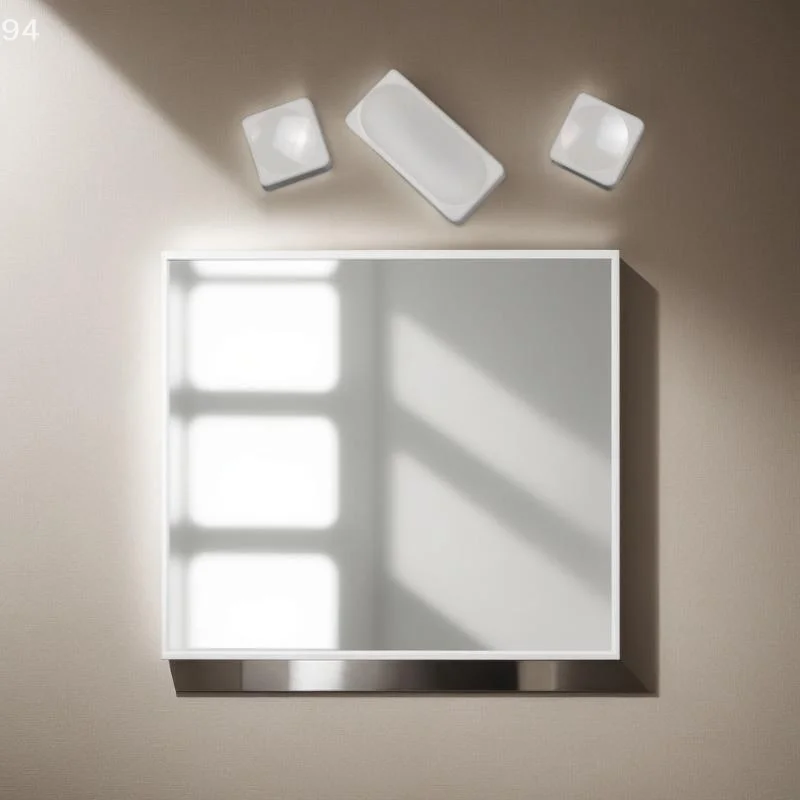 

10pcs PBT CFX Gaming Keycaps in White, Thin Design for Chosfox LCK Low Profile MX Switch.