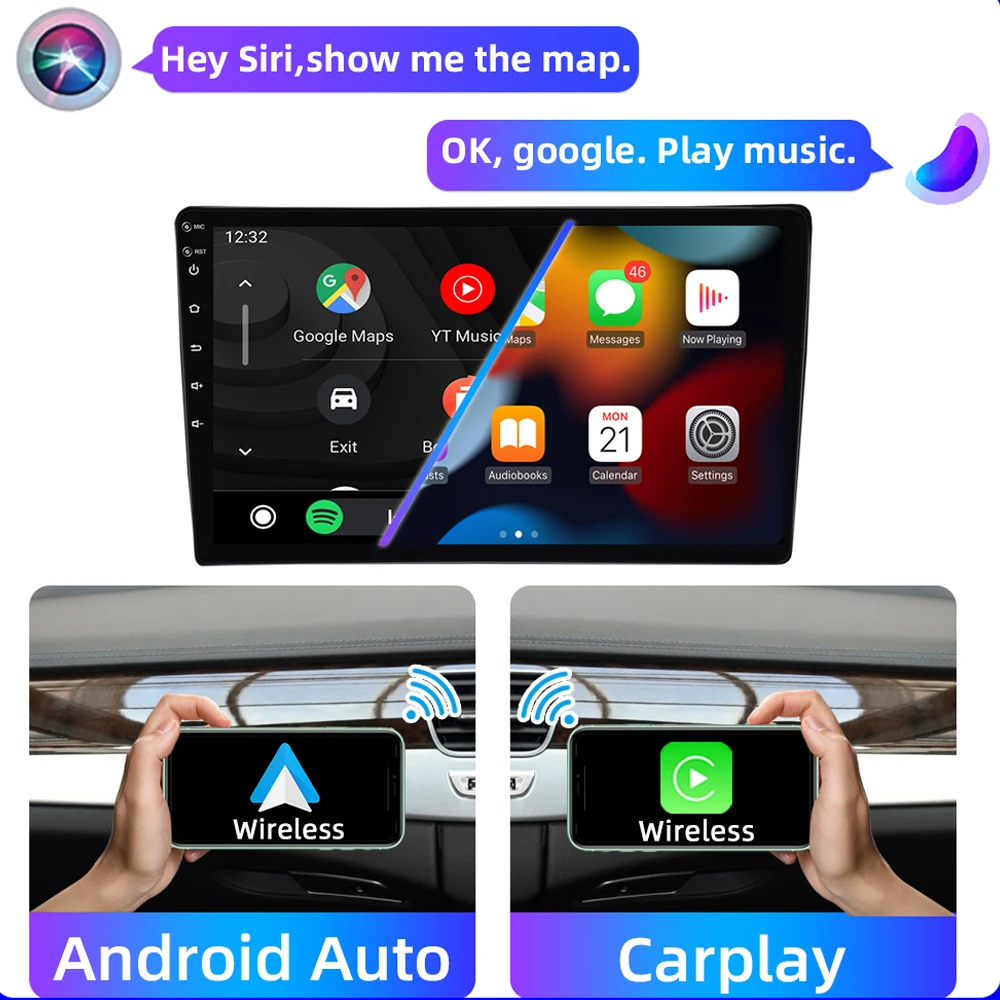 Auto Radio For VW Popular Beetle 2012-2018 Wireless Carplay Android 13 Car Multimedia Player GPS Navigation No 2din DVD 5G Wifi