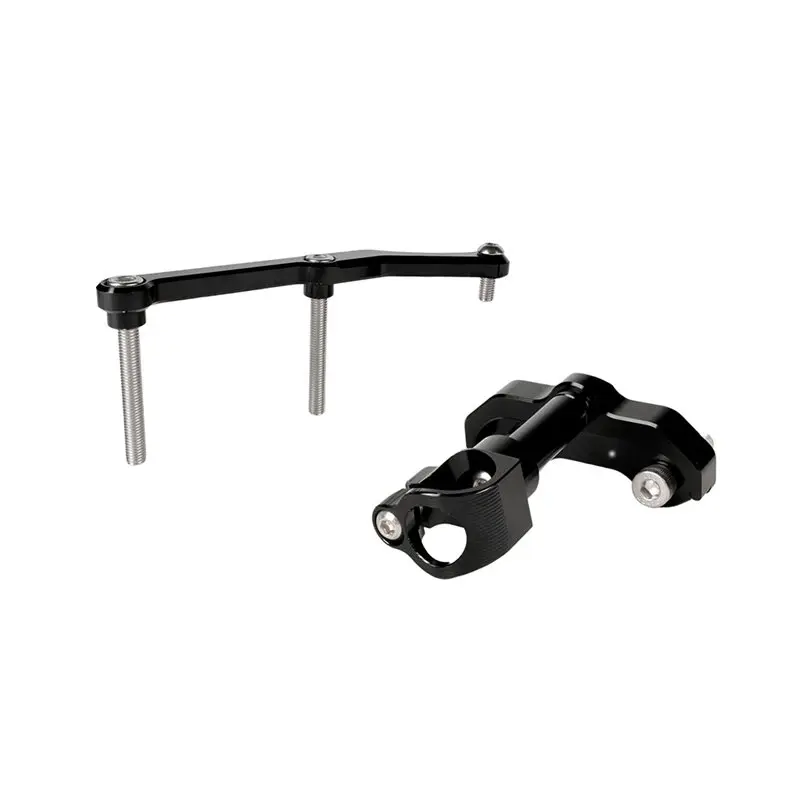 Steering Damper Mount Bracket Adapter Support For YAMAHA MT-07 Y-AMT 2025-2026 Motorcycle Linear Steering Stabilizer-A97E