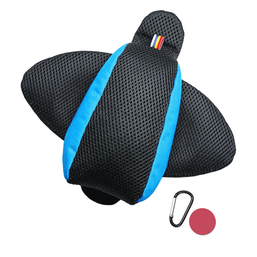 Shock Absorbing Magnetic Tank Pad for Motorcycles with Collision Design and Flying Fish Graphic Red Color Shock