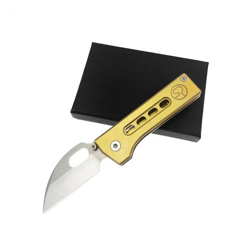 Dropship 5CR15MOV Coltello pieghevole in acciaio inossidabile Utensili manuali portatili da esterno tascabili con clip